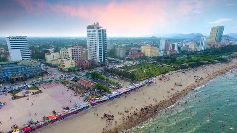 Ngày hội Khinh khí cầu lần đầu tiên sắp diễn ra ở phố biển Cửa Lò