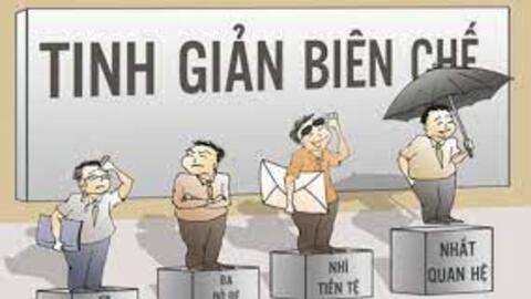 Tinh giản biên chế gần 30%