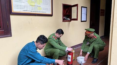 Đảm bảo an toàn phòng cháy tại các cơ sở văn hóa tâm linh