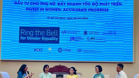 CEO IPPG tham gia sự kiện "Rung chuông vì bình đẳng giới" với UN Women dịp 8/3