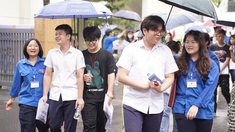 5.000 sinh viên Thủ đô tình nguyện tiếp sức kỳ thi tốt nghiệp THPT