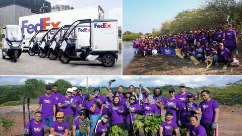 Nỗ lực phát triển bền vững của FedEx mang lại tác động tích cực đến cộng đồng