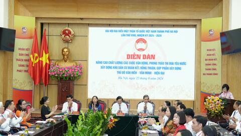 Đẩy mạnh thực hiện các cuộc vận động, phong trào thi đua yêu nước