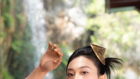 Hoa khôi VTV Cup 2024 lan toả nét đẹp áo dài Việt Nam