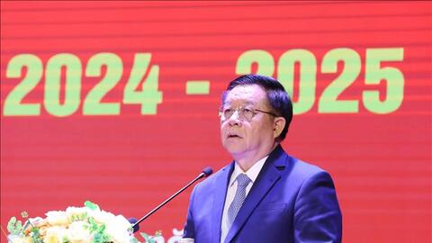 Trưởng ban Tuyên giáo Trung ương dự Lễ khai giảng Học viện Báo chí và Tuyên truyền