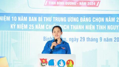 Bình Dương tổng kết Chiến dịch Thanh niên tình nguyện Hè năm 2024
