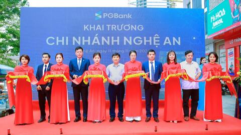 PGBank khai trương chi nhánh mới tại Nghệ An