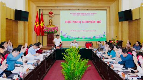 100% phường phấn đấu đạt danh hiệu “Phường đạt chuẩn đô thị văn minh”