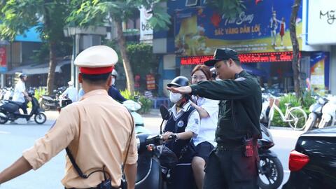 Chú trọng xây dựng văn hóa giao thông từ trường học