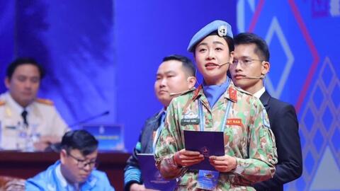 Nữ sĩ quan mũ nồi xanh kể chuyện nhiệm vụ “sứ giả hòa bình"