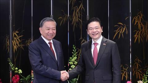Việt Nam - Singapore nâng cấp quan hệ lên Đối tác Chiến lược toàn diện