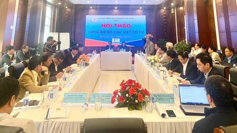 Quảng Nam công bố bộ chữ viết Cơ Tu