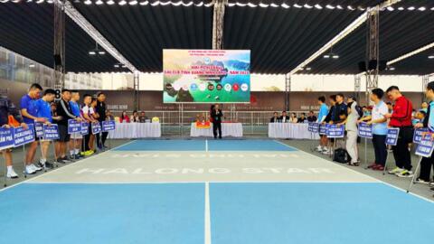 Giải Pickleball các CLB tại Quảng Ninh lần đầu được tổ chức