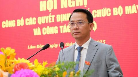 Ông Nguyễn Bá Út giữ chức Giám đốc Sở Công Thương Lâm Đồng (mới)