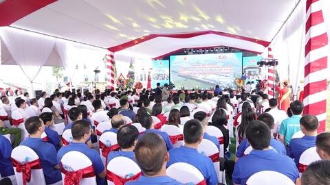 Thanh Hóa: Khánh thành nhà máy lốp ô tô gần 65 triệu USD