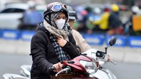 Hà Nội nhiệt độ thấp nhất 15-17 độ C