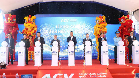 Đà Nẵng: Khởi công Dự án Nhà ga hàng hóa mới