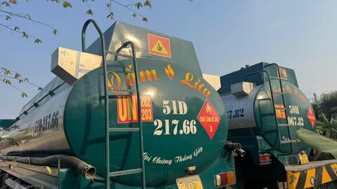 Công an TP Hồ Chí Minh triệt phá đường dây sản xuất xăng giả