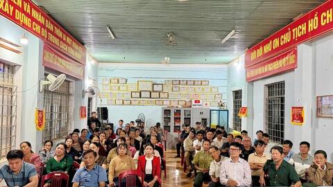 Gia Lai: Xã biên giới Ia Dom rộn ràng trước ngày hội bầu cử