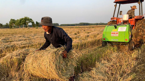 Thị trường máy cuộn rơm tại Việt Nam: Xu hướng mới sau mỗi mùa gặt