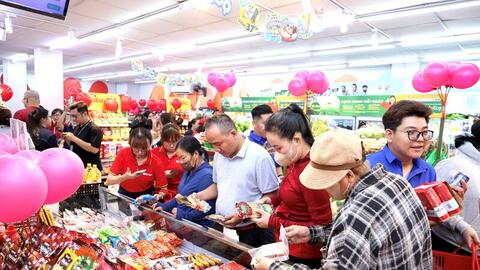 Doanh nghiệp bán lẻ sẵn sàng nguồn hàng cho kỳ nghỉ lễ Giỗ Tổ Hùng Vương và 30/4