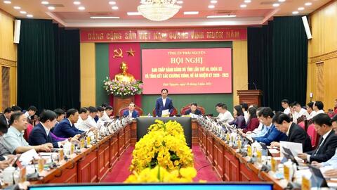 Thái Nguyên quyết tâm thực hiện mục tiêu tăng trưởng 2 con số