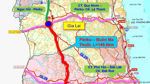 Chấp thuận nhà đầu tư lập đề xuất dự án cao tốc Pleiku - Buôn Ma Thuột - Gia Nghĩa
