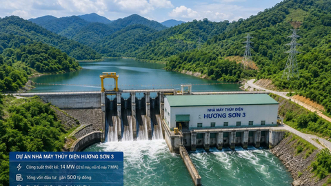 Hà Tĩnh: Chấp thuận dự án thủy điện gần 500 tỷ đồng tại Cầu Treo