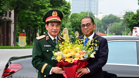 Chùm ảnh: Đại tướng Phan Văn Giang tiếp và hội đàm Bộ trưởng Quốc phòng Malaysia