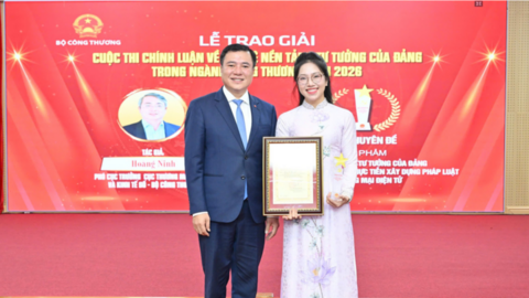 Sở Công Thương Nghệ An đoạt giải Cuộc thi chính luận bảo vệ nền tảng tư tưởng của Đảng