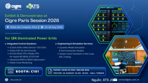 ATS JSC đưa công nghệ 'Made in Vietnam' tới CIGRE Paris Session 2026