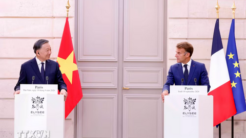 Quan hệ Việt Nam - Pháp ngày càng phát triển toàn diện, mạnh mẽ và thực chất
