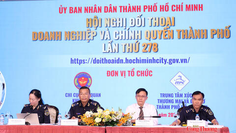 TP. Hồ Chí Minh đối thoại, tháo gỡ vướng mắc trong lĩnh vực hải quan