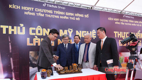 Hà Nội: Đưa thương nhân lên môi trường số, mở rộng cơ hội tiếp cận thị trường