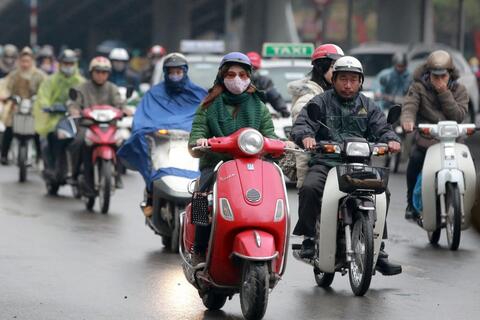 Hà Nội có mưa, trời rét