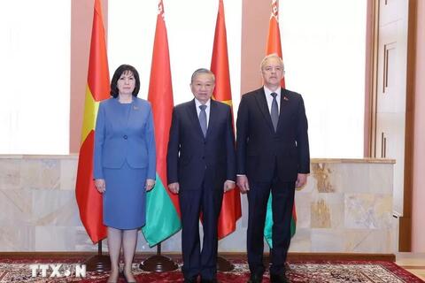 Việt Nam - Belarus nhất trí tăng kim ngạch xuất nhập  khẩu
