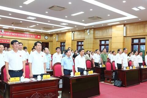 Thanh Hóa thông qua 16 nghị quyết, tạo hành lang pháp lý cho chính quyền mới