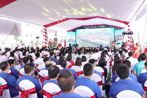 Thanh Hóa: Khánh thành nhà máy lốp ô tô gần 65 triệu USD