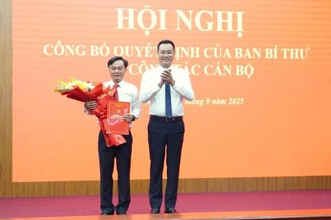 Ông Nguyễn Chiến Thắng được chỉ định làm Phó Bí thư Tỉnh ủy Quảng Trị