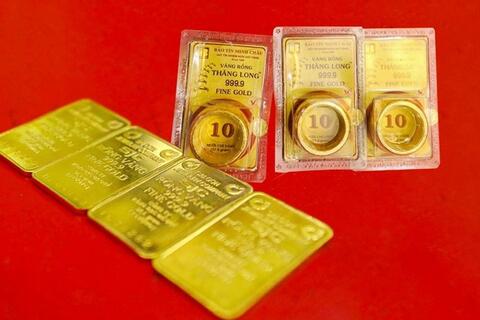 Vàng miếng giảm tới 1,3 triệu đồng, về dưới 154 triệu đồng/lượng