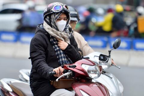 Hà Nội nhiệt độ thấp nhất 15-17 độ C