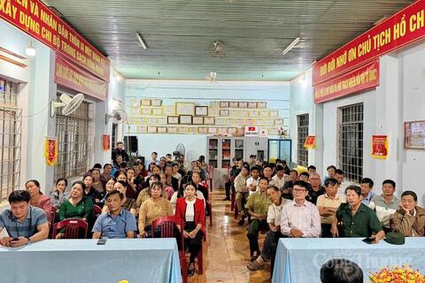 Gia Lai: Xã biên giới Ia Dom rộn ràng trước ngày hội bầu cử