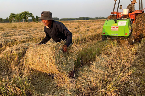 Thị trường máy cuộn rơm tại Việt Nam: Xu hướng mới sau mỗi mùa gặt