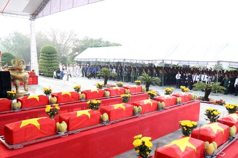 Xúc động lễ viếng, truy điệu, an táng 63 hài cốt liệt sĩ tại Đồng Nai