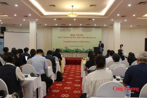Việt Nam - Nhật Bản: Chia sẻ kinh nghiệm thực thi quyền tác giả trên môi trường số