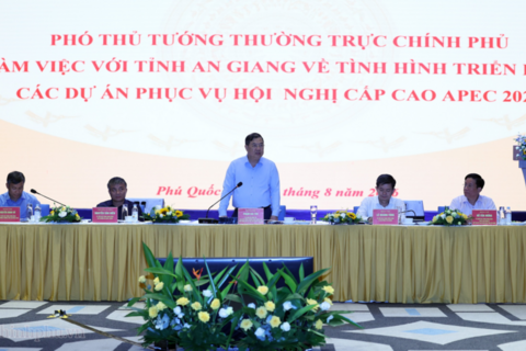 Phó Thủ tướng Thường trực Phạm Gia Túc kiểm tra tiến độ các công trình phục vụ APEC 2027