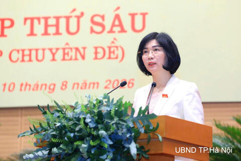 Khai mạc kỳ họp thứ 6 HĐND Thành phố Hà Nội