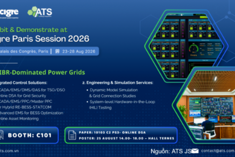 ATS JSC đưa công nghệ 'Made in Vietnam' tới CIGRE Paris Session 2026
