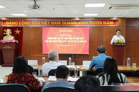Đảng bộ Báo Công Thương quán triệt và triển khai thực hiện một số nghị quyết, chỉ thị của Bộ Chính trị