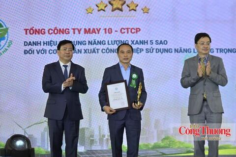 Tổng công ty May 10 tiết kiệm 1,9 triệu kWh điện nhờ đổi mới công nghệ